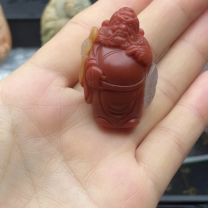石英质玉未镶嵌吊坠