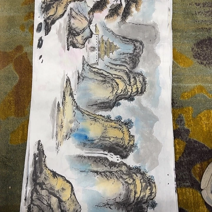 国画卡纸大寨主发传单