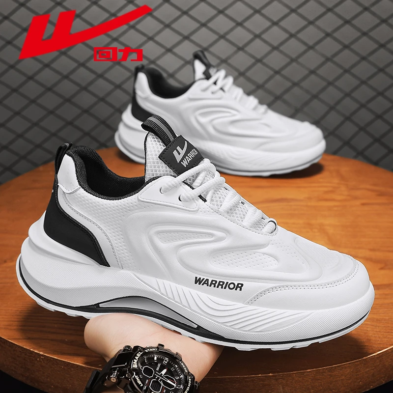 回力男鞋夏季新款厚底减震老爹鞋潮流百搭运动休闲鞋男士小白潮鞋