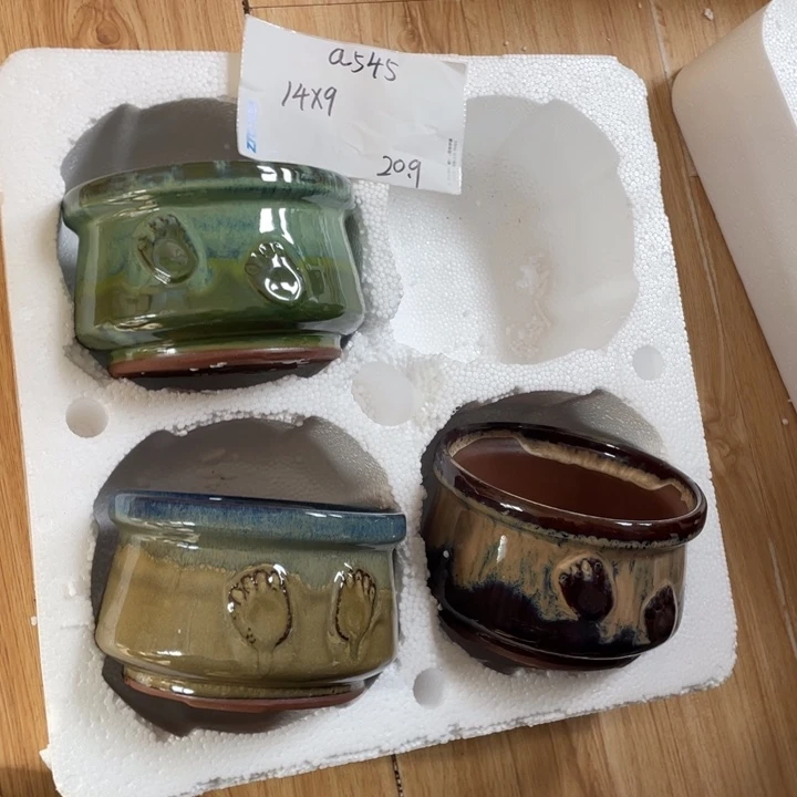 粗陶多肉花盆微瑕545