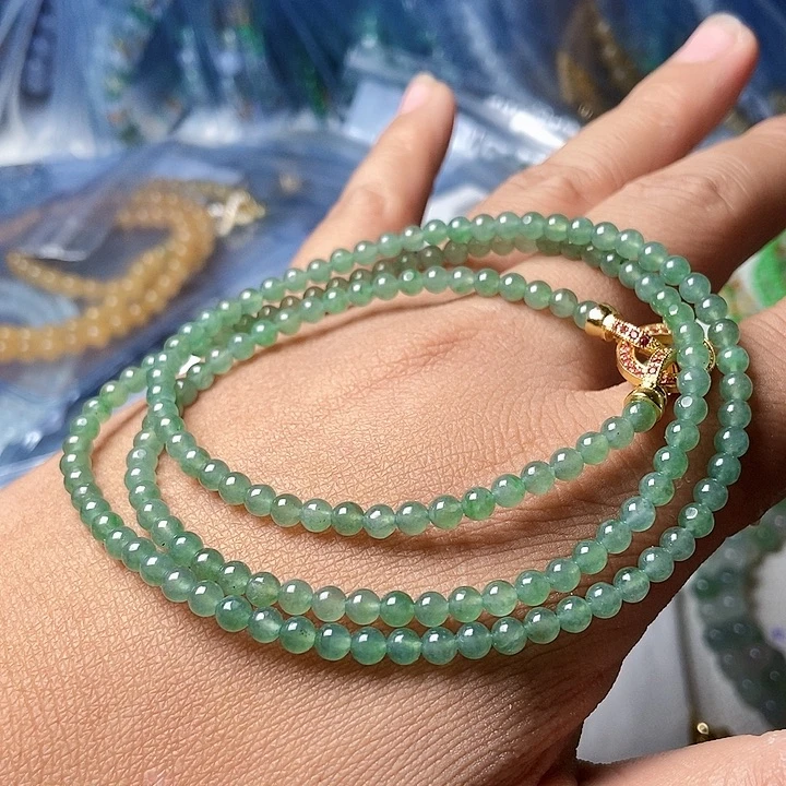 未镶嵌定制翡翠天然缅甸翡翠卡3.8