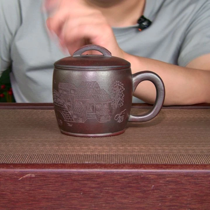 茶杯紫砂高货放漏