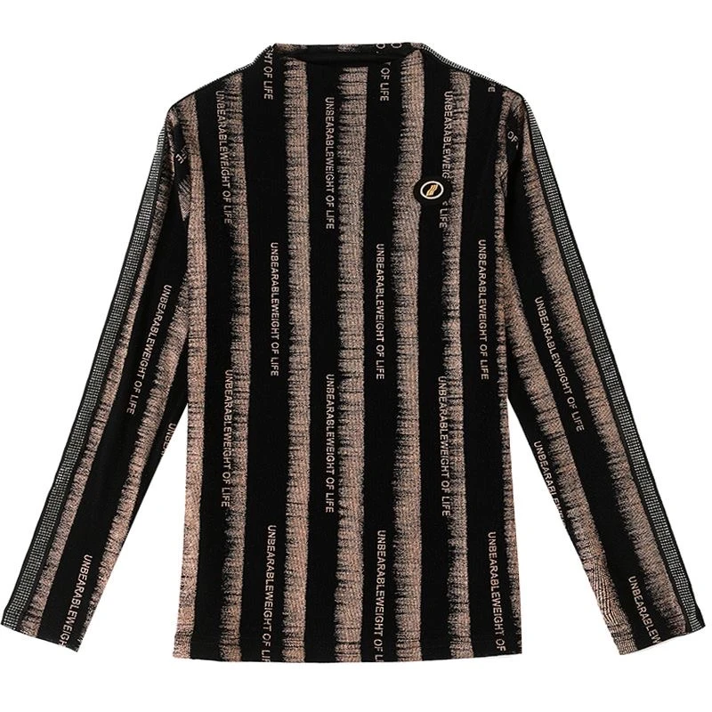 Y306新款休闲时尚打底衫显瘦百搭T恤