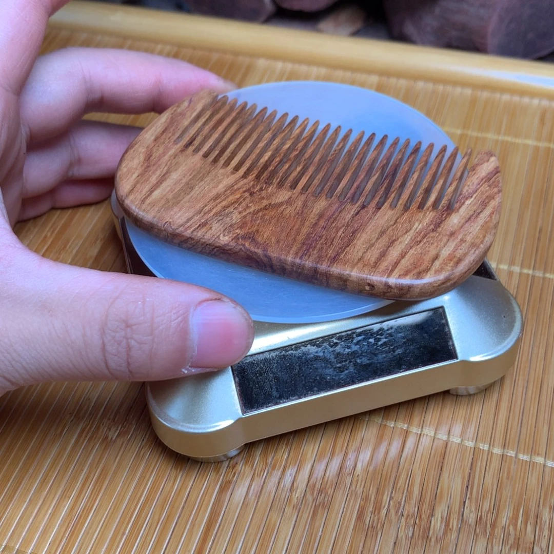 黄花梨/降香黄檀黄花梨老料梳子