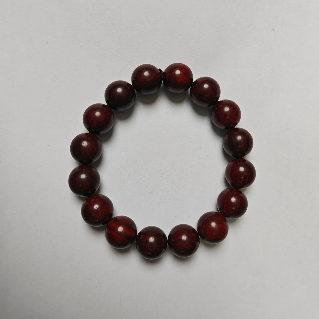 【檀香楠语专属】小叶紫檀1.2*16颗单圈活扣