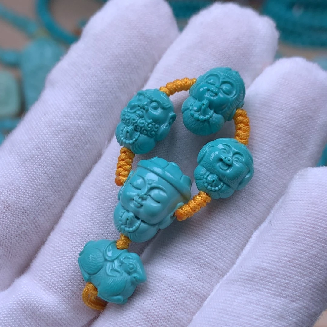 绿松石精品配饰未镶嵌