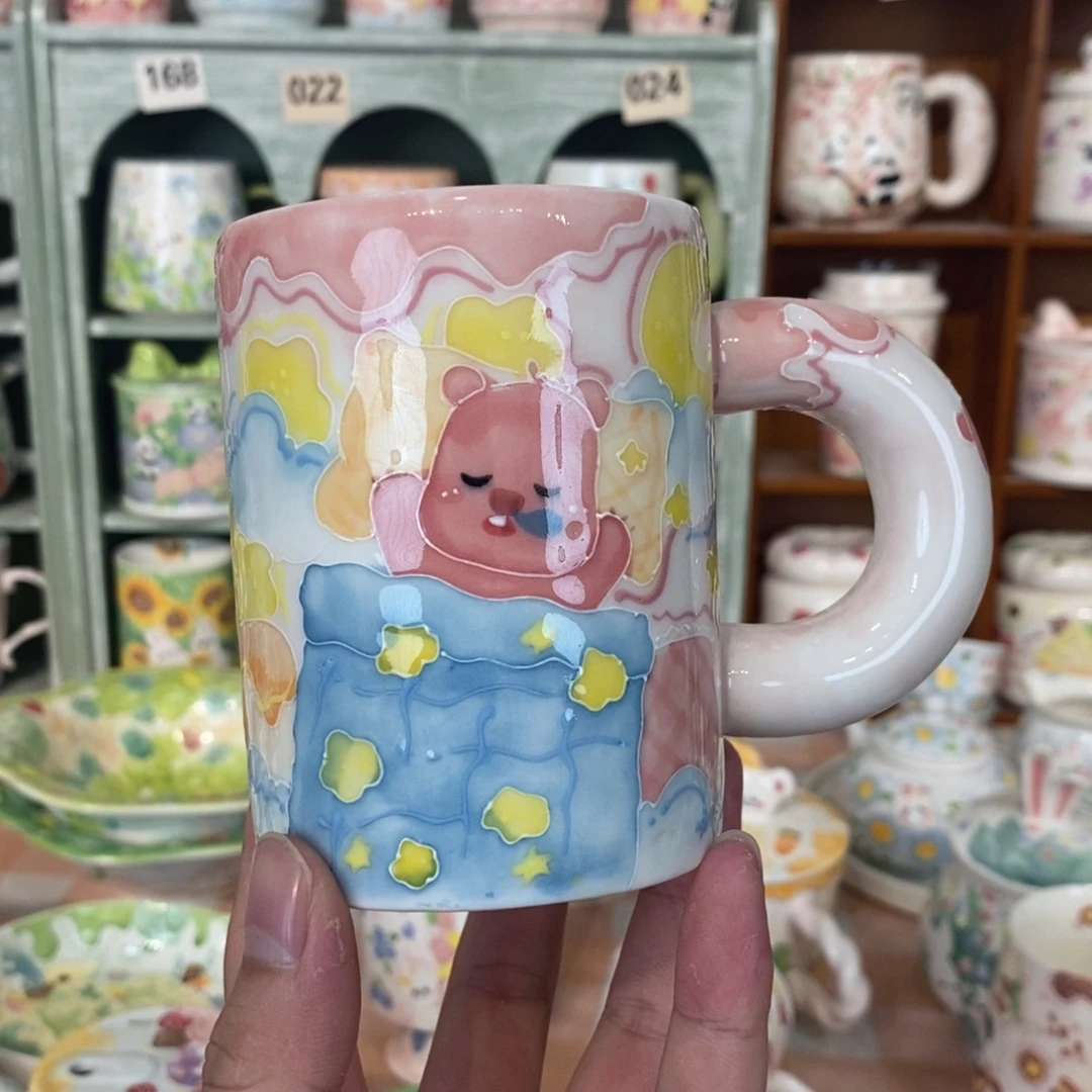 瓷片鲁比马克杯微瑕