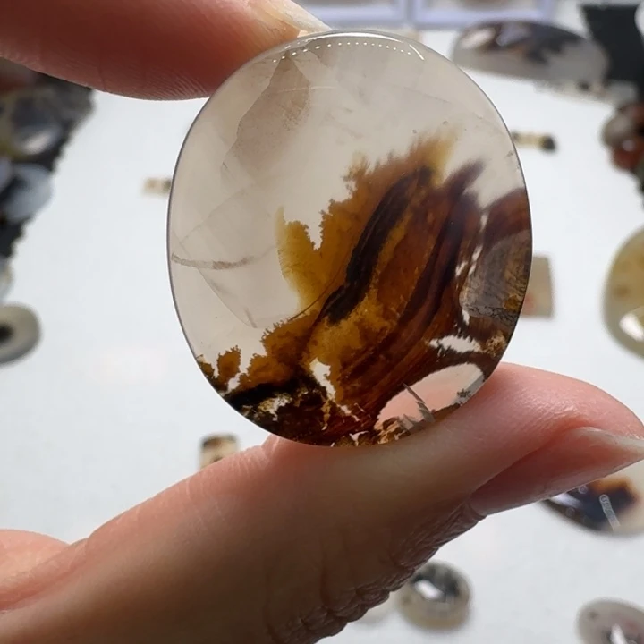 玛瑙/玉髓未镶嵌摆件