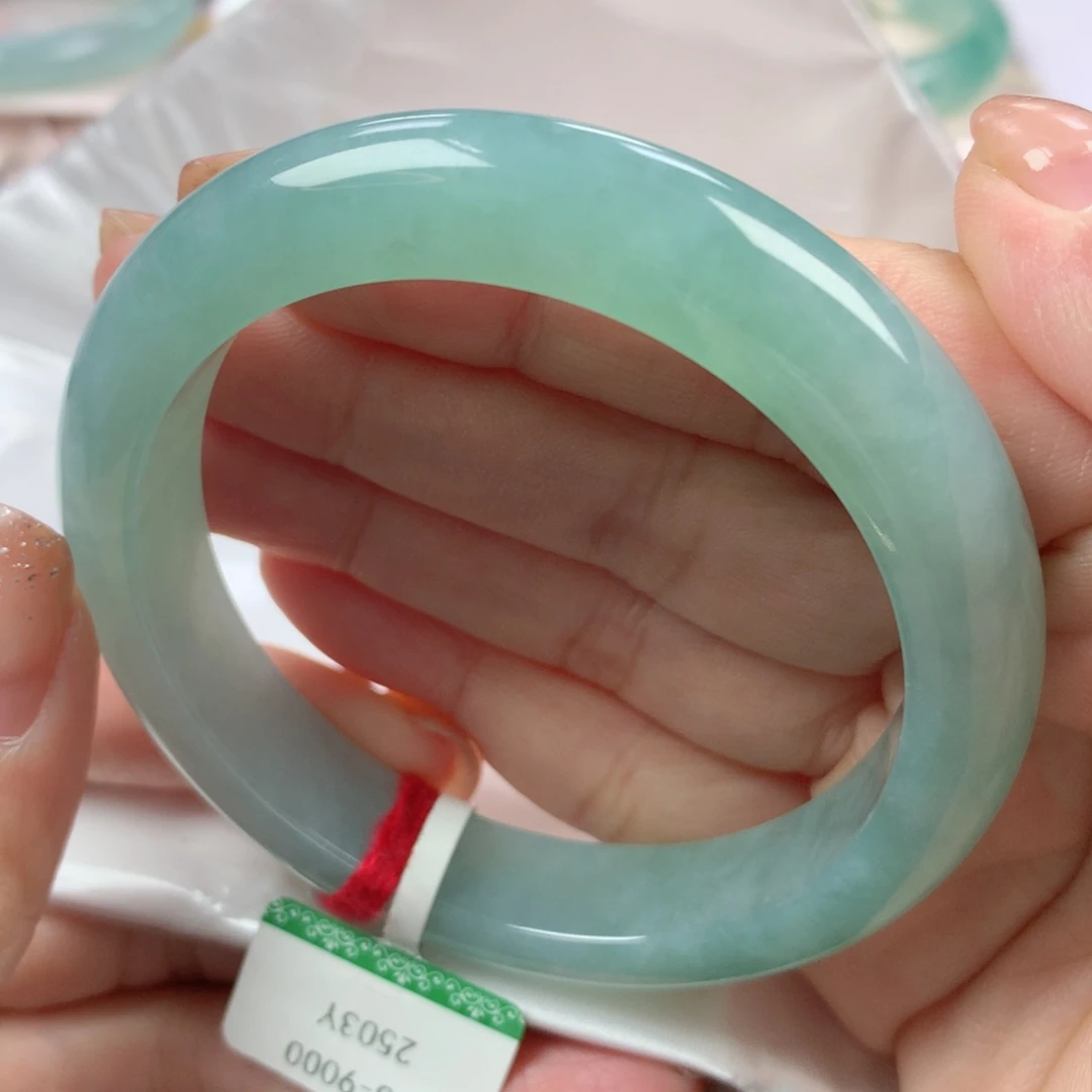 未镶嵌手镯翡翠缅甸天然翡翠58圈