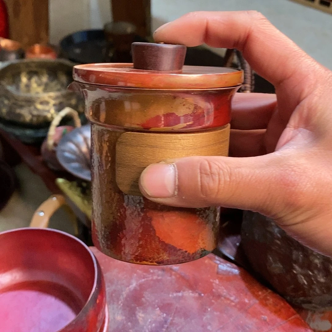 手抓壶淬火抛光手工锻打工艺