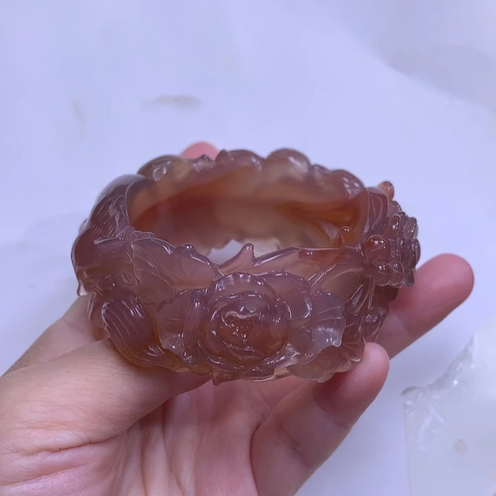 玛瑙/玉髓手镯未镶嵌魅**晴