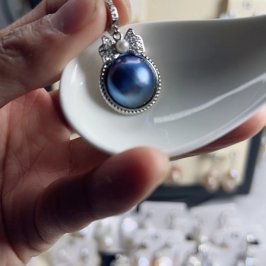 未镶嵌淡水珍珠耳饰