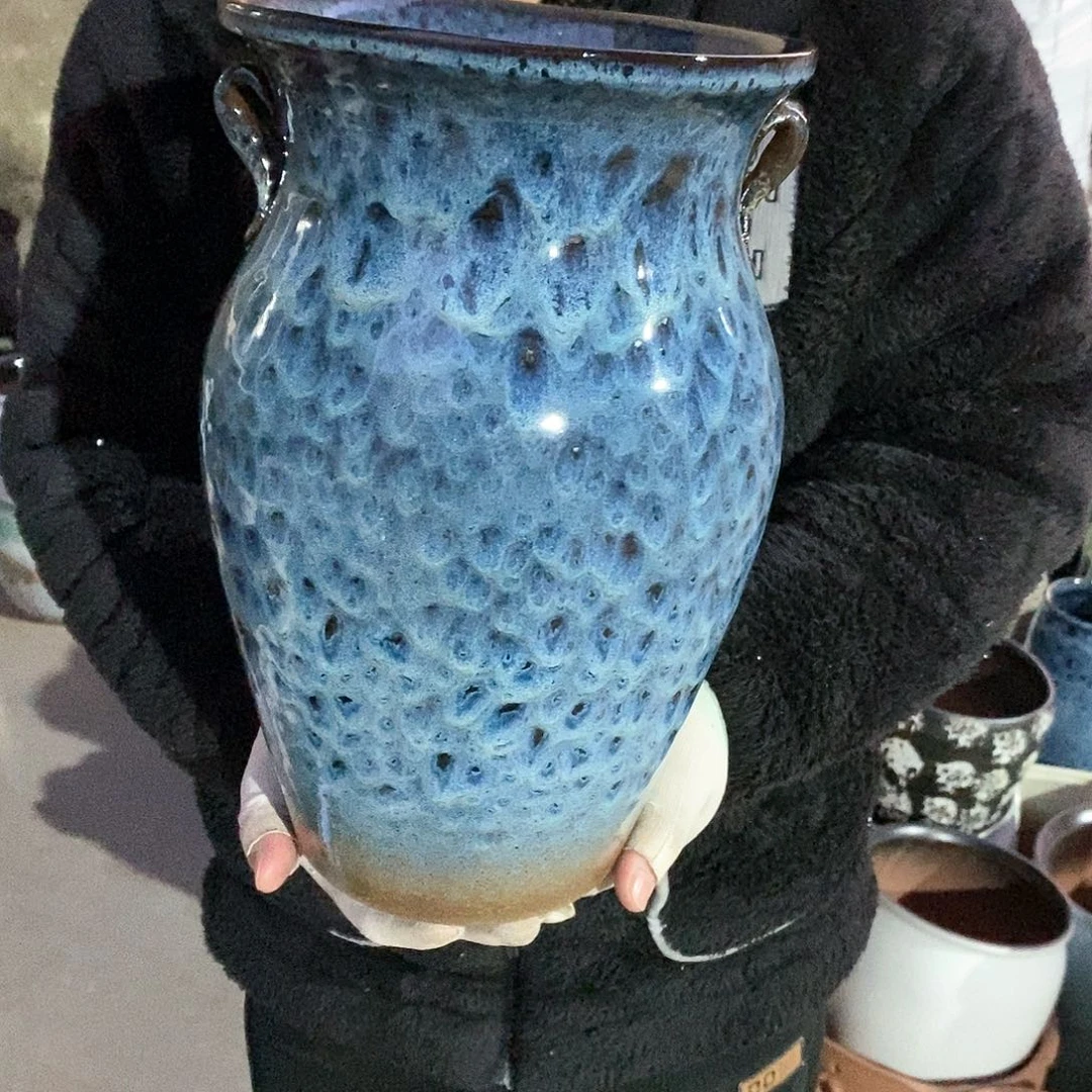紫砂花盆正品口20高32