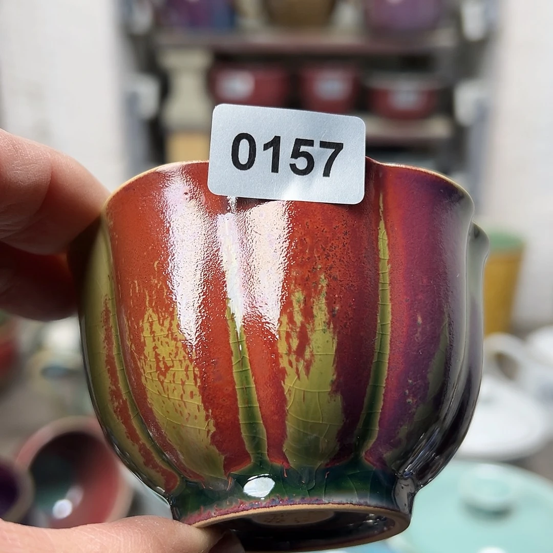 摆件陶窑口自销原矿钧瓷