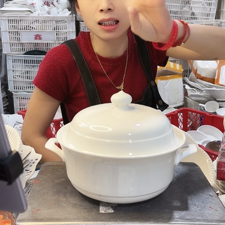 碟微瑕产品…….大汤锅一个装