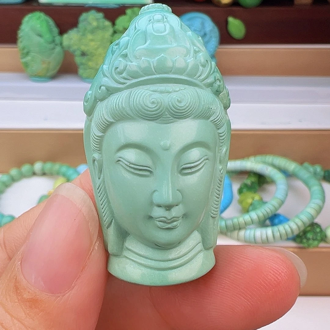 未镶嵌绿松石项链