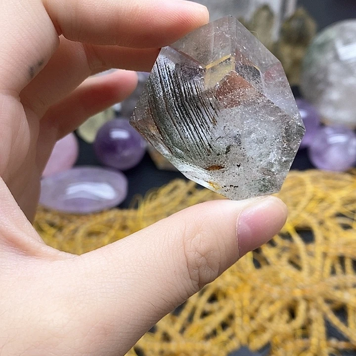 未镶嵌珠宝半成品水晶50水晶石