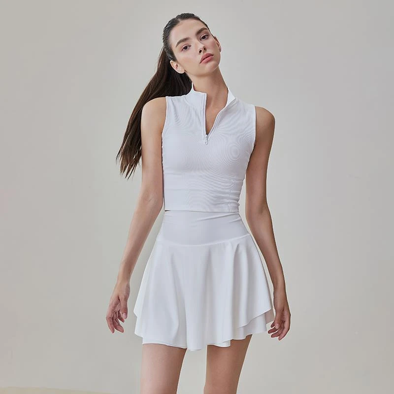 LULUISSUE防走光运动短裙女外穿网球裙羽毛球跑步健身瑜伽裙夏天