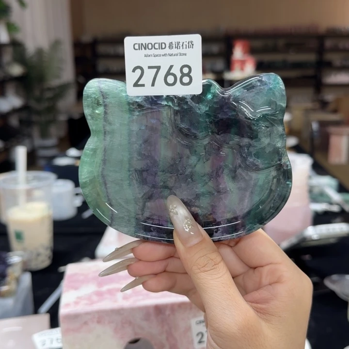 绿水晶小猫福利2768