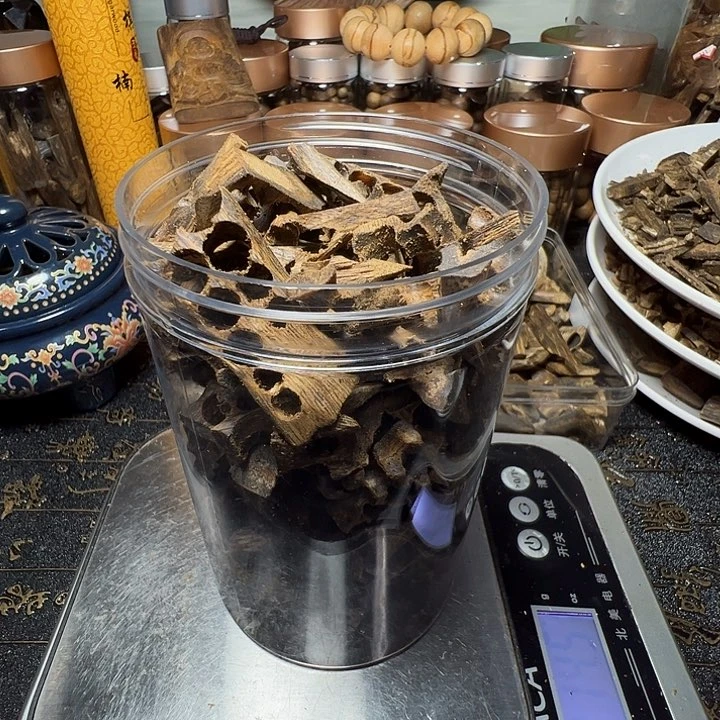 木艺奇楠车珠料160克