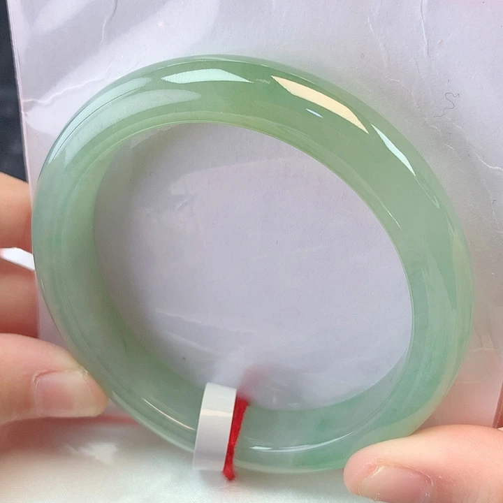 翡翠未镶嵌手镯54圈