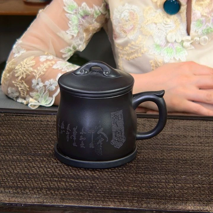茶杯紫砂高货放漏