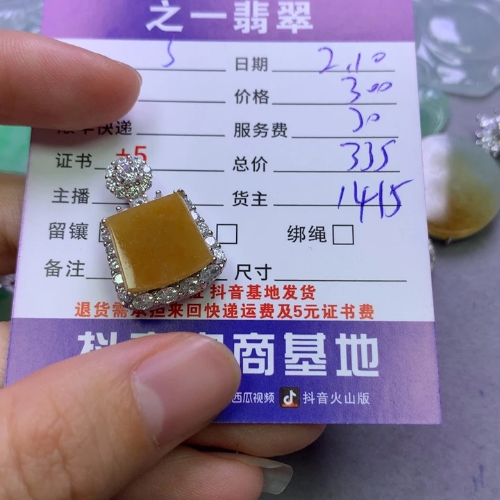 翡翠颈饰银S925镶嵌S****r