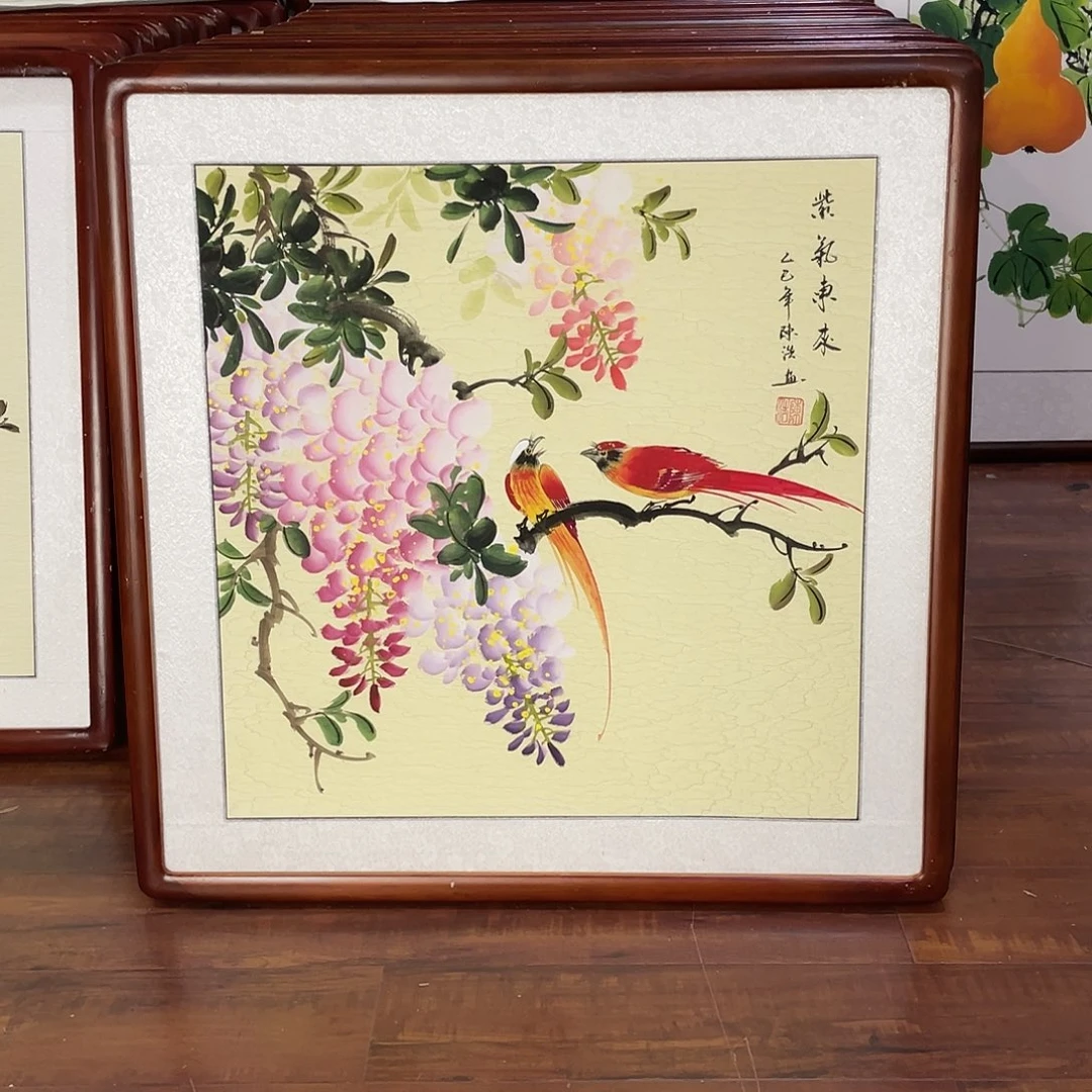 国画带框尺寸63*63厘米