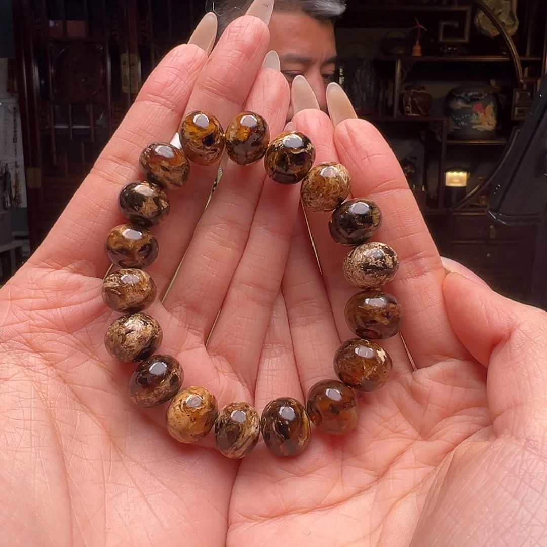 琥珀裸石未镶嵌抚顺琥珀10380十三