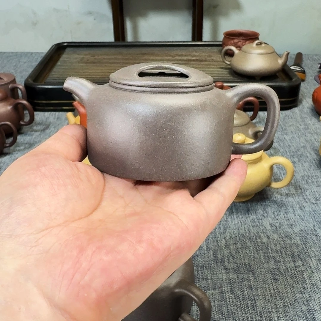 茶壶紫砂全手工紫砂壶牛盖
