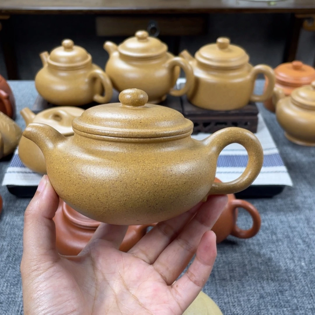 只***夕茶壶紫砂30目黄金段249仿古