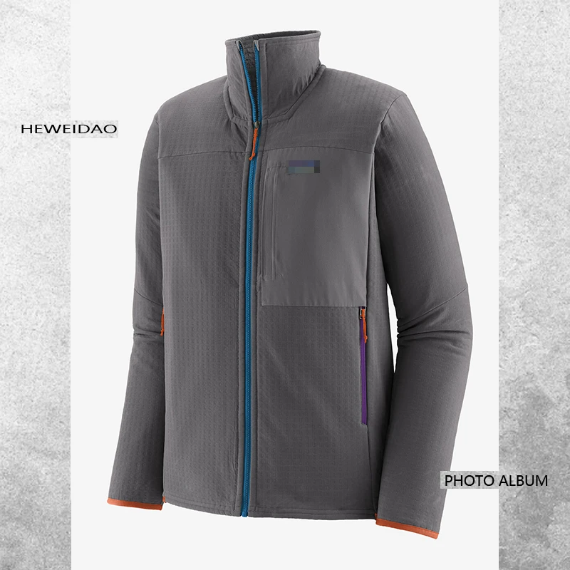 R2TechFace Jacket立领抓绒防风防泼水保暖外套