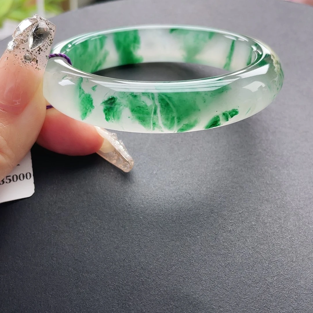 石英质玉未镶嵌手镯56.5