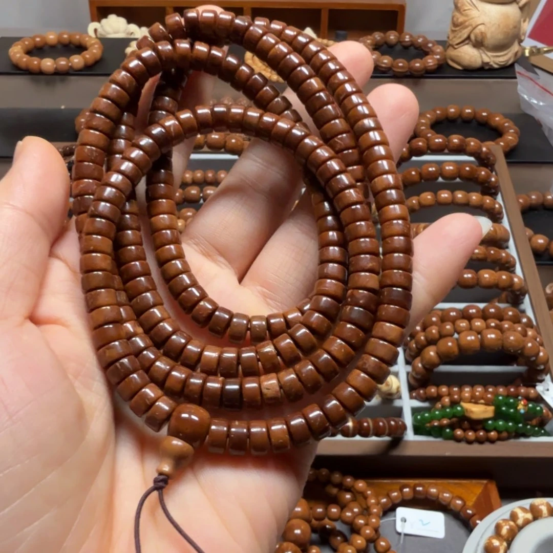 ᥫ***安库克手串库克菩提4*7药片珠216颗特价款