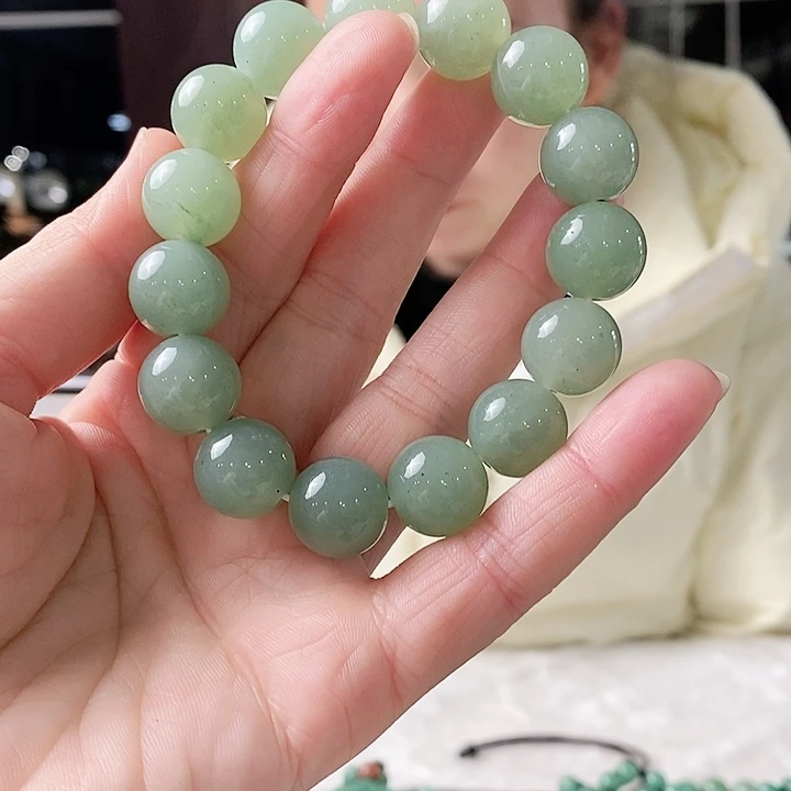 密玉（石英质玉）手链未镶嵌