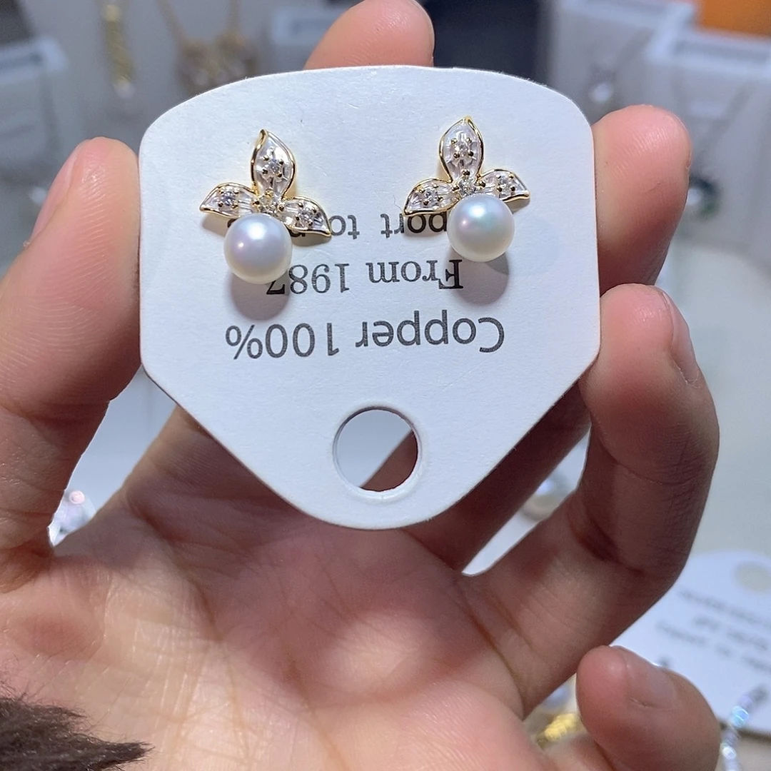 耳饰淡水珍珠未镶嵌