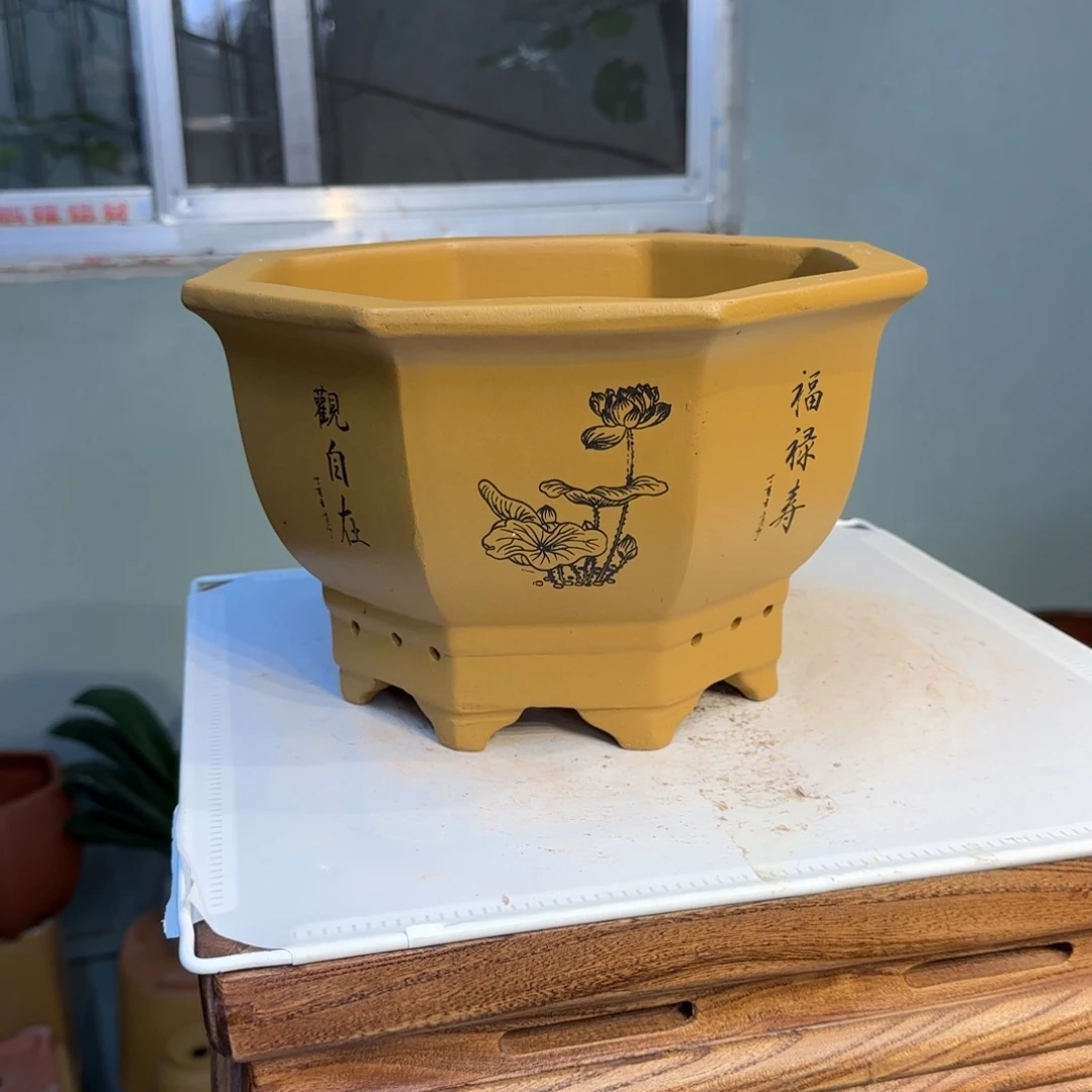 紫砂花盆紫砂口径27