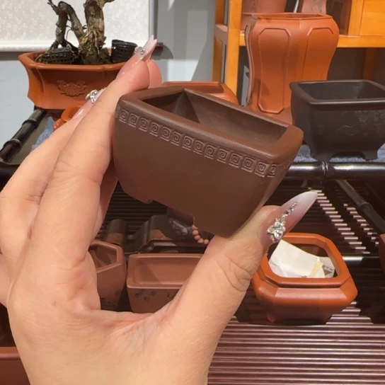 花盆紫砂口径4深度2