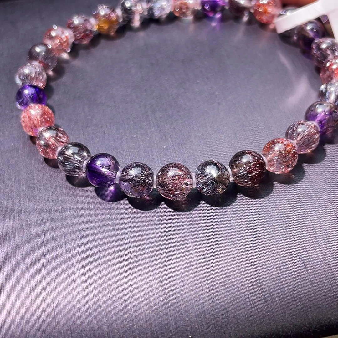 水晶手链未镶嵌超七
