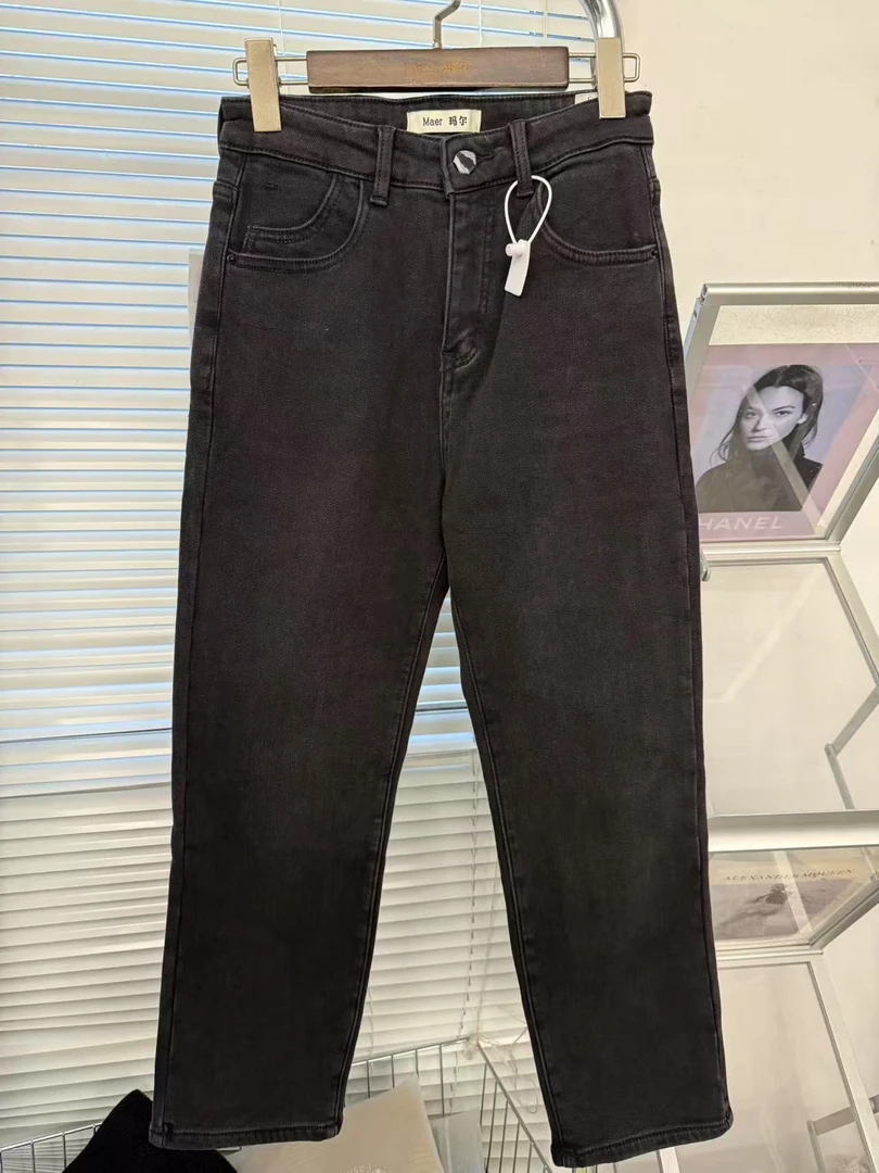 小妳XiaoNi———（冬款烟管加绒牛仔裤2340727）