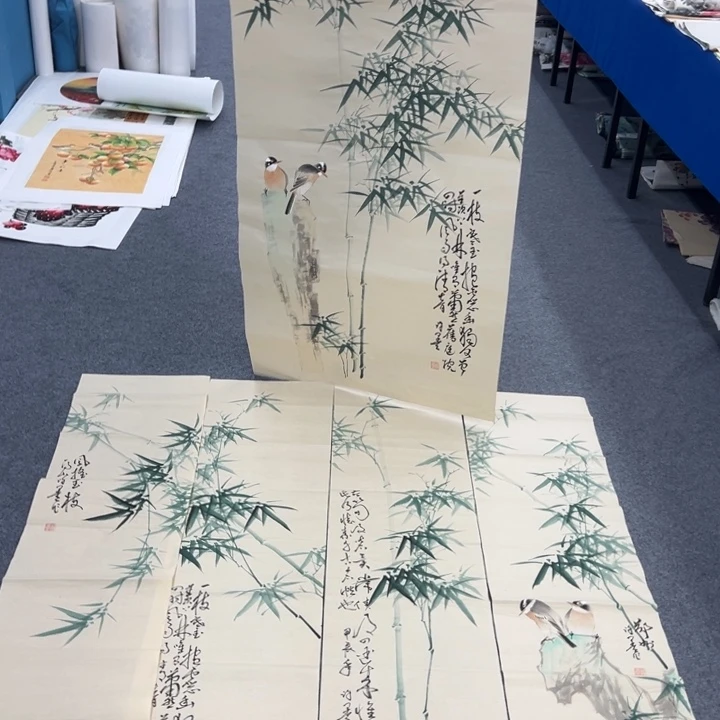 国画宣纸纯手绘字画