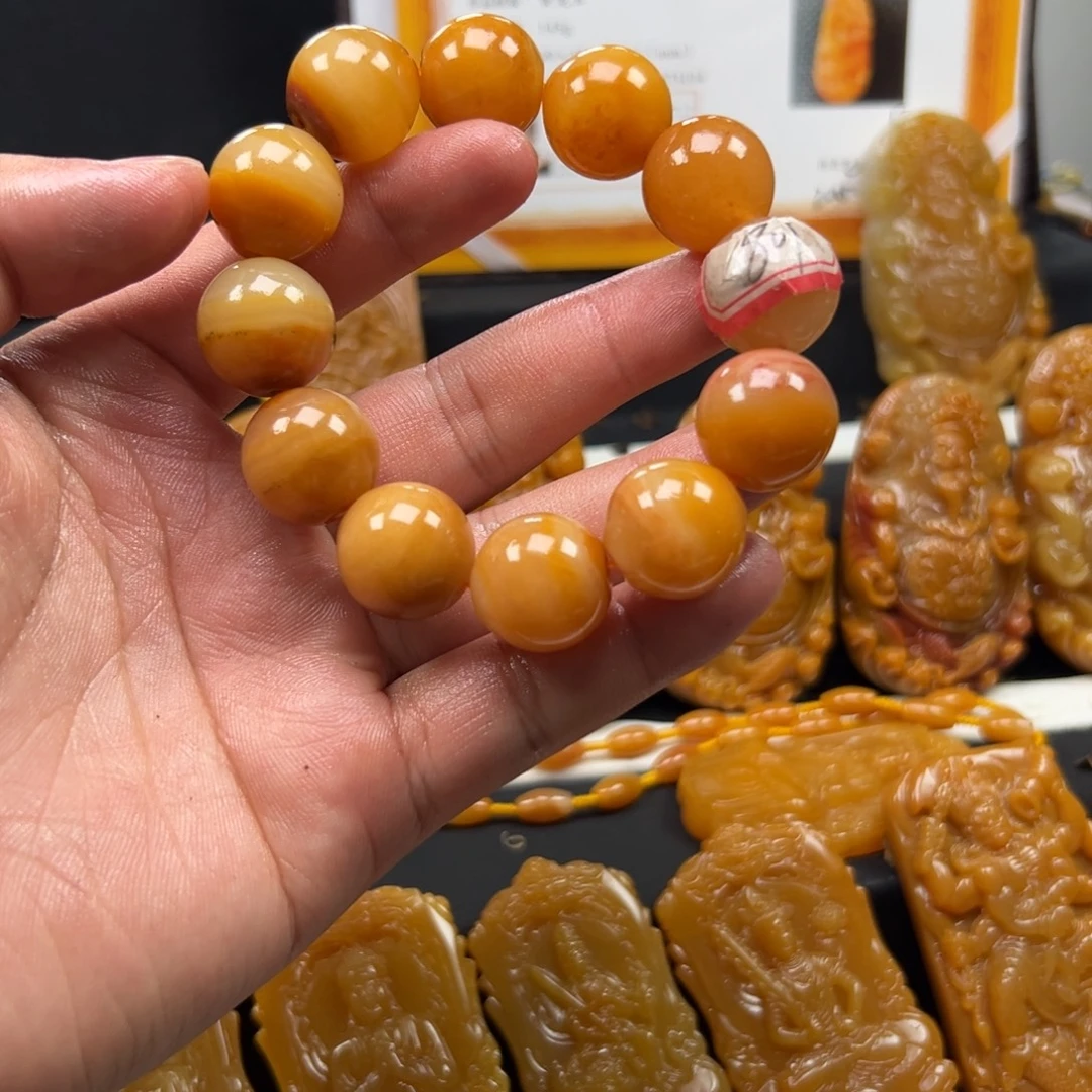 石英质玉（黄龙玉）未镶嵌多样性发货，发其一
