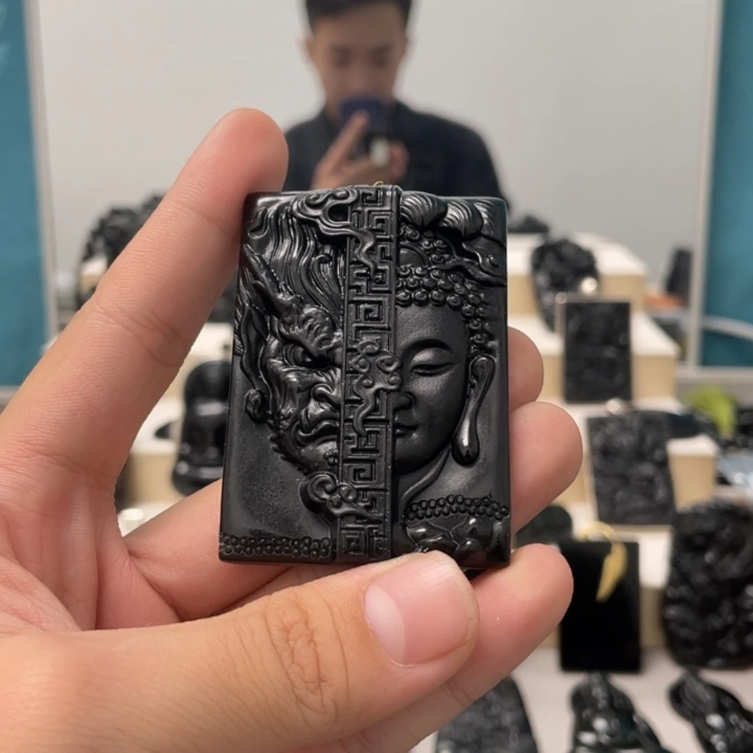 A***a蛇纹石玉未镶嵌吊坠