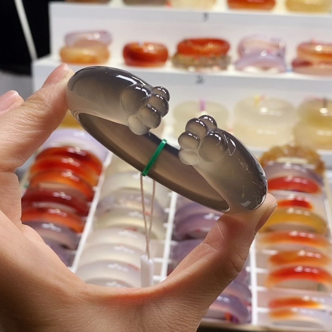 玛瑙/玉髓未镶嵌手镯