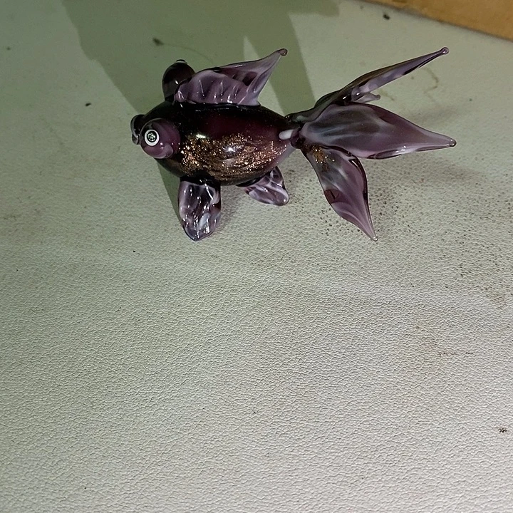 雪***琉璃手工艺品起来了咯一下