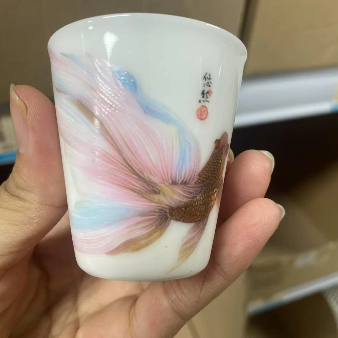 冰晶玉红鱼轻云杯-悠然CC5320
