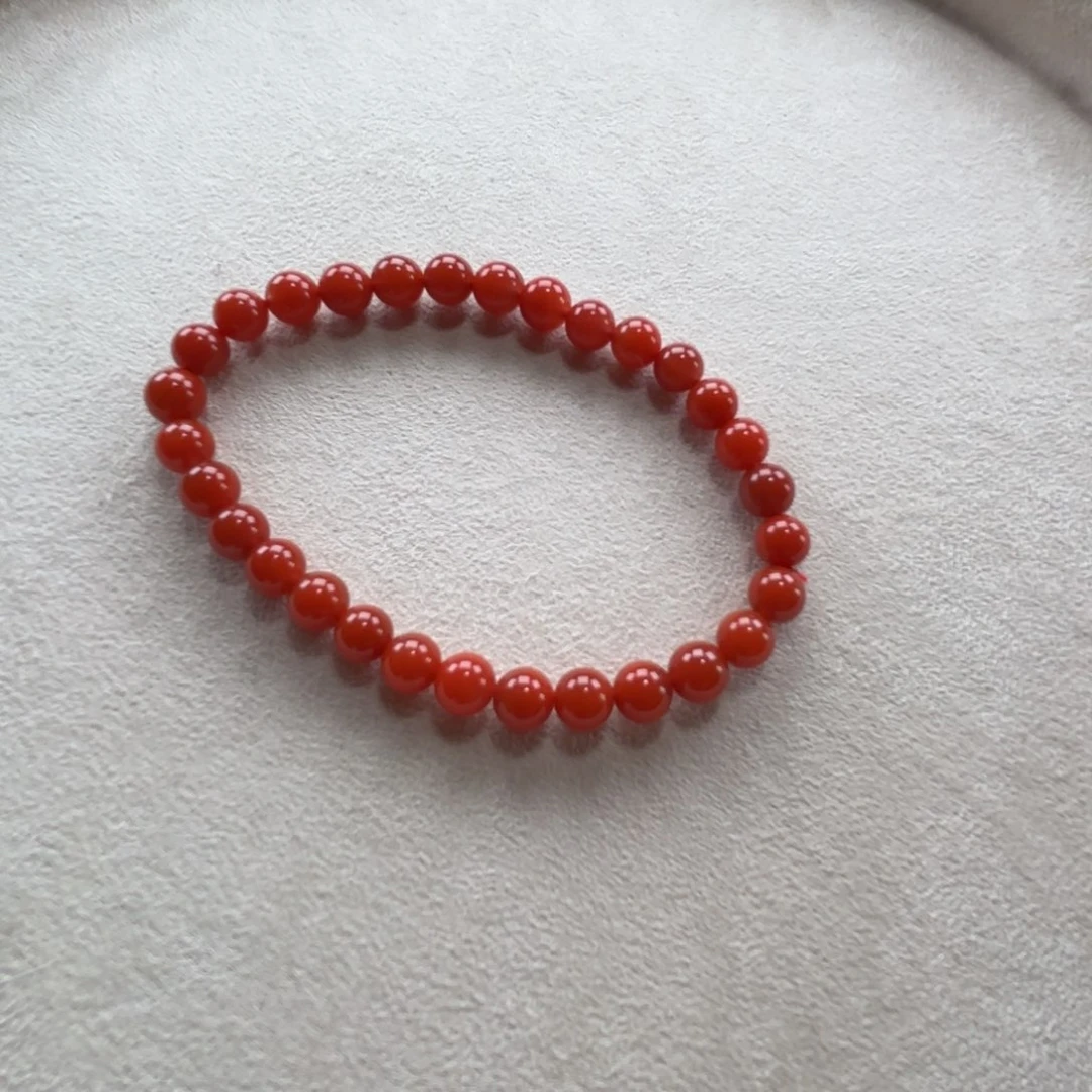 南红玛瑙6➕手串未镶嵌