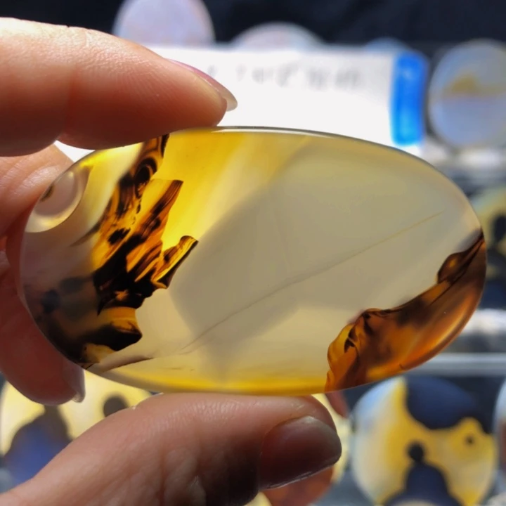 合金玛瑙/玉髓珠宝奇石96