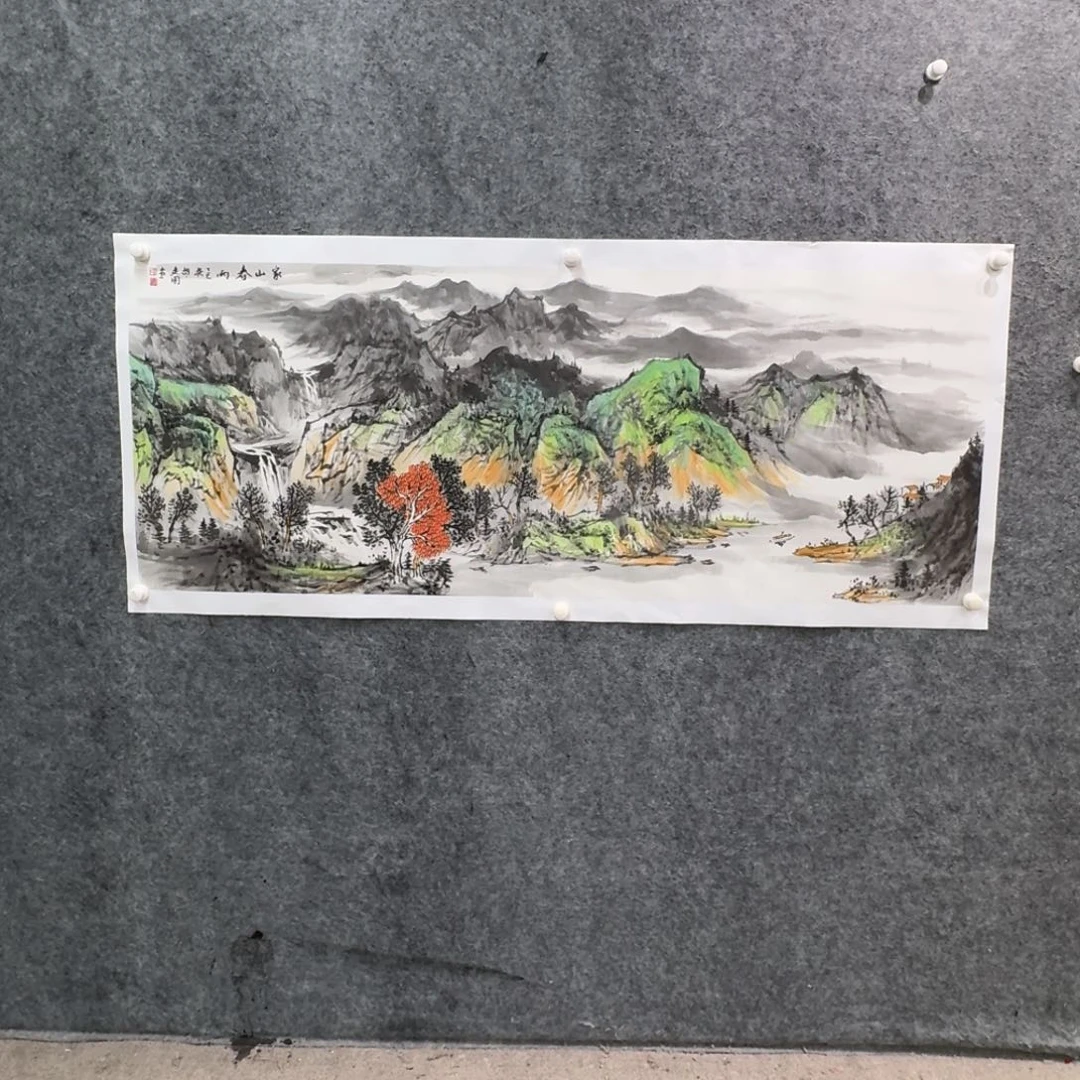 国画国画HJG国画作品