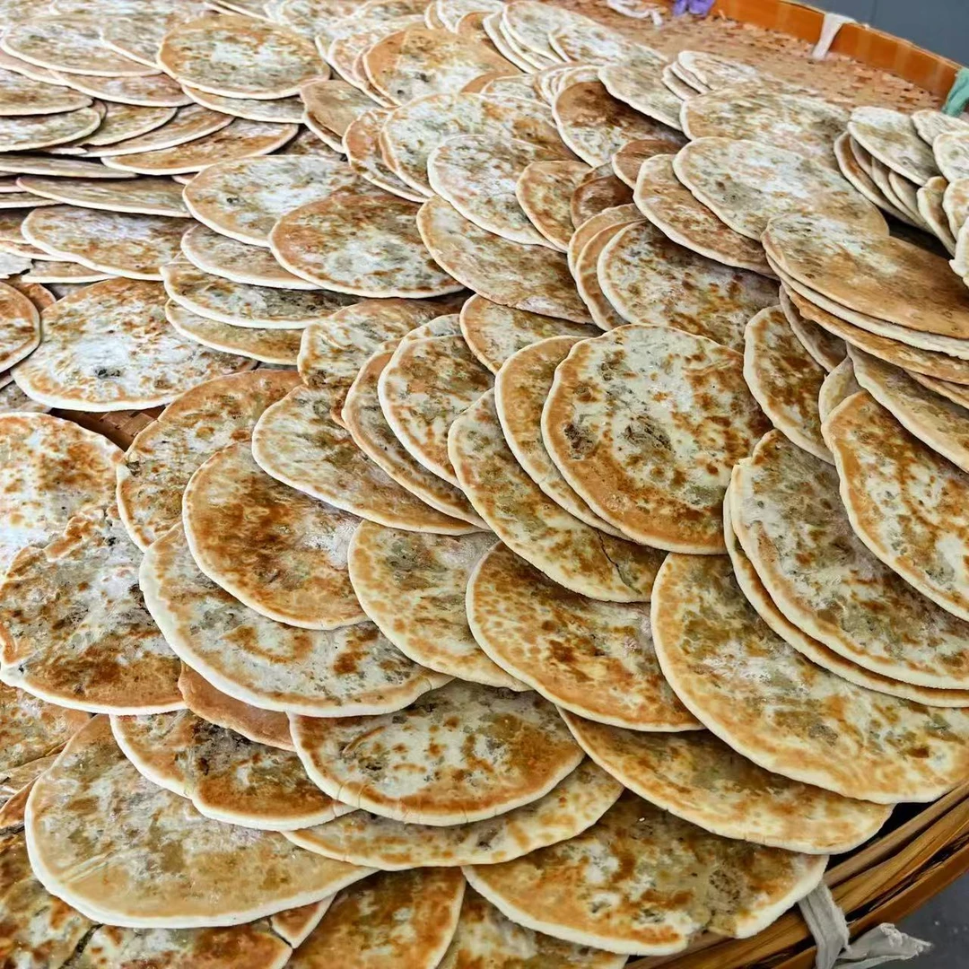 【追剧解馋必备零食】梅干菜扣肉烧饼手工咸香酥脆休闲美味早餐夜宵